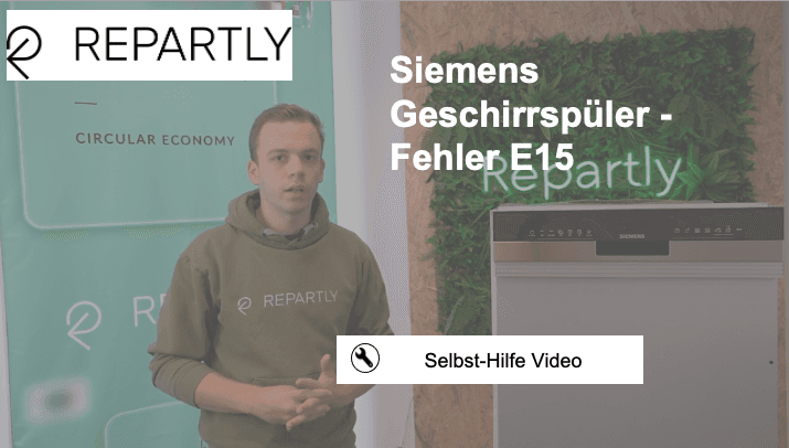 Video - Lavastoviglie Siemens E15